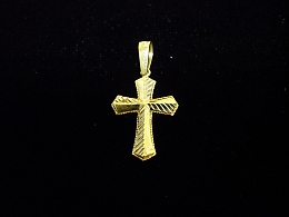 Златен кръст, 1.02гр. ,Бургас