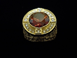 Златен мъжки пръстен, 12.97гр. ,Бургас