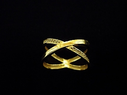 Златен дамски пръстен, 2.86гр. ,Бургас