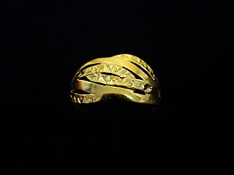 Златен дамски пръстен, 2.09гр. ,Бургас