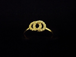 Златен дамски пръстен, 1.28гр. ,Бургас