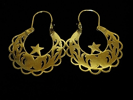 Златни обеци, 6.21гр. ,Карнобат