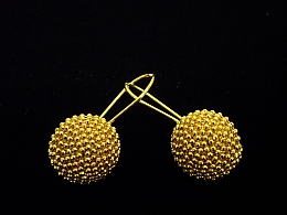 Златни обеци, 5.09гр. ,Карнобат