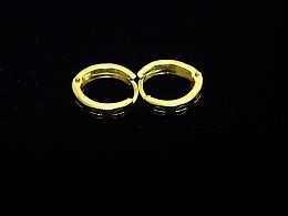 Златни обеци, 1.3гр. ,Бургас