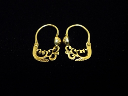 Златни обеци, 1.9гр. ,Айтос