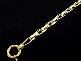 Златна синджирна гривна, 5.44гр. ,Бургас