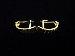 Златни обеци, 1.11гр. ,Карнобат