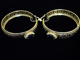 Златни обеци, 11.66гр. ,Пловдив