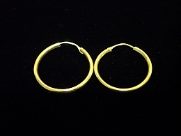 Златни обеци, 1.38гр. ,Айтос