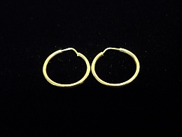 Златни обеци, 0.86гр. ,Айтос