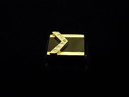 Златен мъжки пръстен, 7.13гр. ,Бургас