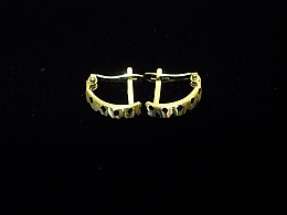 Златни обеци, 1.22гр. ,Бургас