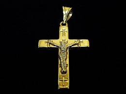 Златен кръст, 2.67гр. ,Средец