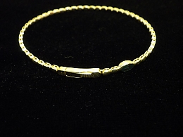 Златна твърда гривна, 4.83гр. ,Средец