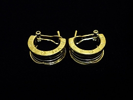 Златни обеци, 10.68гр. ,Несебър