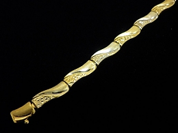 Златна синджирна гривна, 9.85гр. ,Бургас