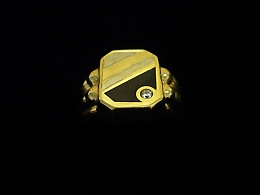 Златен мъжки пръстен, 4.24гр. ,Бургас