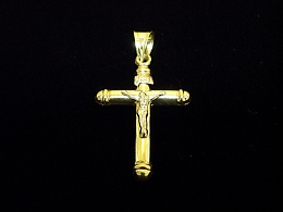 Златен кръст, 1.35гр. ,Бургас