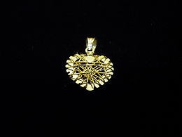 Златен медальон, 0.98гр. ,Бургас