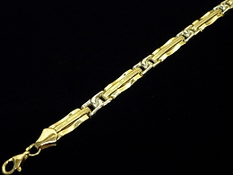 Златна синджирна гривна, 6.98гр. ,Бургас