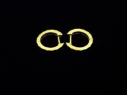 Златни обеци, 1.66гр. ,Ямбол