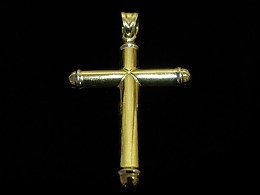 Златен кръст, 2.66гр. ,Бургас