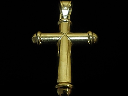 Златен кръст, 6.68гр. ,Бургас
