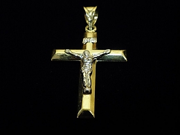 Златен кръст, 2.65гр. ,Бургас