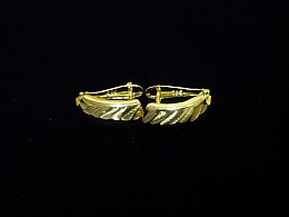 Златни обеци, 1.4гр. ,Средец