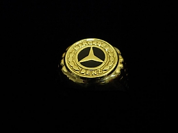 Златен мъжки пръстен, 4.82гр. ,Средец