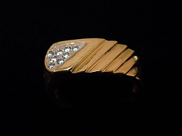 Златен мъжки пръстен, 4.86гр. ,Бургас