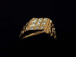Златен мъжки пръстен, 4.63гр. ,Бургас