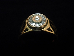 Златен мъжки пръстен, 7.79гр. ,Карнобат