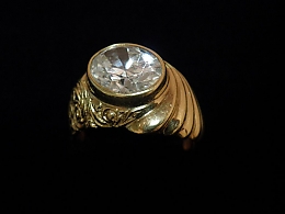 Златен мъжки пръстен, 9.78гр. ,Бургас