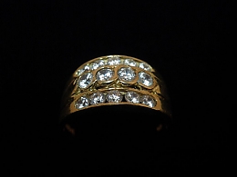 Златен дамски пръстен, 5.38гр. ,Карнобат