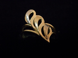 Златен дамски пръстен, 3.48гр. ,Бургас