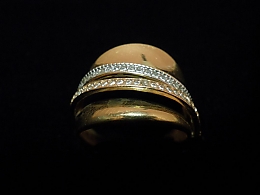 Златен дамски пръстен, 4.39гр. ,Ямбол