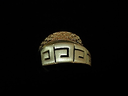 Златен дамски пръстен, 3.65гр. ,Поморие