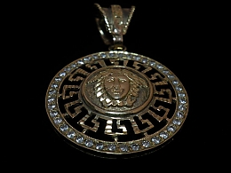 Златен медальон, 12.98гр. ,Бургас