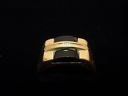 Златен мъжки пръстен, 8.77гр. ,Бургас