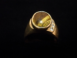 Златен мъжки пръстен, 7.76гр. ,Айтос
