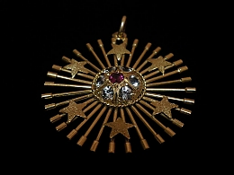 Златен медальон, 5.79гр. ,Айтос