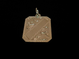 Златен медальон, 1.57гр. ,Бургас