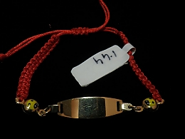 Златна детска гривна, 1.44гр. ,Бургас