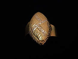 Златен дамски пръстен, 2.54гр. ,Бургас
