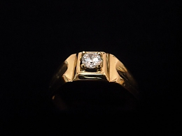 Златен мъжки пръстен, 4.57гр. ,Ямбол