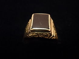Златен мъжки пръстен, 4.77гр. ,Айтос
