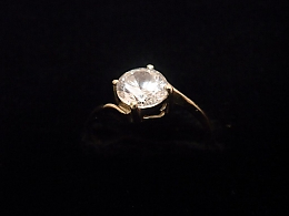 Златен дамски пръстен, 2.36гр. ,Ямбол