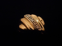 Златен дамски пръстен, 4.66гр. ,Бургас