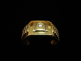 Златен мъжки пръстен, 5.82гр. ,Средец
